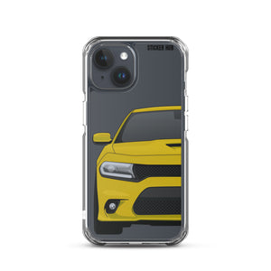 Yellow 15-21 Charger - iPhone Case