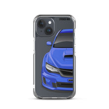 Load image into Gallery viewer, WR Blue 09-14 Subaru WRX STI - iPhone Case