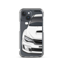 Load image into Gallery viewer, White 09-14 Subaru WRX STI - iPhone Case