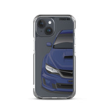 Load image into Gallery viewer, Plasma Blue 09-14 Subaru WRX STI - iPhone Case