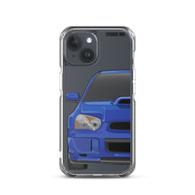 Load image into Gallery viewer, WR Blue Pearl 03-05 Subaru WRX STI - iPhone Case