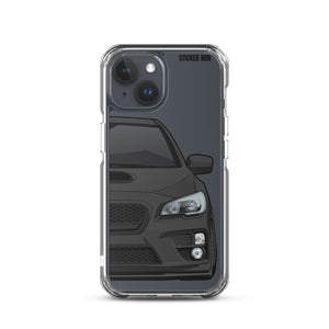 Black 15-17 Subaru WRX STI - iPhone Case