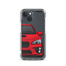 Load image into Gallery viewer, Lightning Red 15-17 Subaru WRX STI - iPhone Case