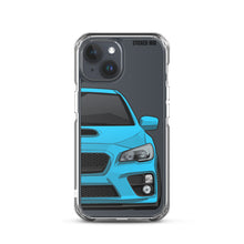 Load image into Gallery viewer, Hyper Blue 15-17 Subaru WRX STI - iPhone Case