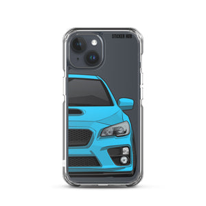 Hyper Blue 15-17 Subaru WRX STI - iPhone Case