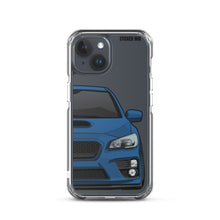 Load image into Gallery viewer, Galaxy Blue 15-17 Subaru WRX STI - iPhone Case