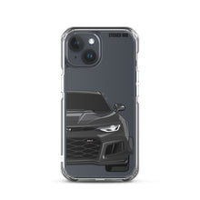 Load image into Gallery viewer, Black 6th Gen Camaro ZL1 1LE - iPhone Case