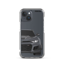 Load image into Gallery viewer, Gray 6th Gen Camaro ZL1 1LE - iPhone Case