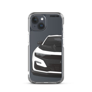 White 19-20 Camaro - 1LE iPhone Case