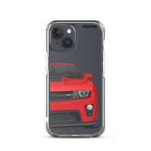 Load image into Gallery viewer, Victory Red 5th Gen Camaro ZL1 - iPhone Case