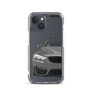 Gray BMW F80 - iPhone Case