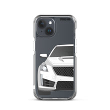 Load image into Gallery viewer, White Cadillac CTS-V - iPhone Case