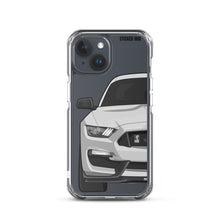 Load image into Gallery viewer, Silver Mustang GT350 - iPhone Case