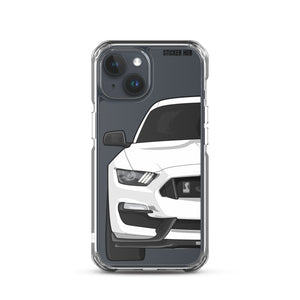 White Mustang GT350 - iPhone Case