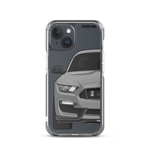 Gray Mustang GT350 - iPhone Case