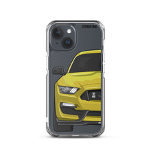 Load image into Gallery viewer, Yellow Mustang GT350 - iPhone Case