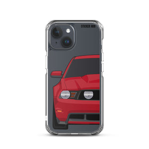 Race Red 11-12 Mustang 5.0 - iPhone Case