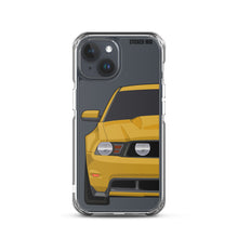 Load image into Gallery viewer, Yellow 11-12 Mustang 5.0 - iPhone Case