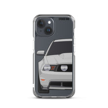 Load image into Gallery viewer, Silver 11-12 Mustang 5.0 - iPhone Case