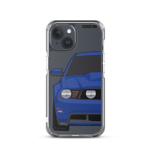 Kona Blue 11-12 Mustang 5.0 - iPhone Case