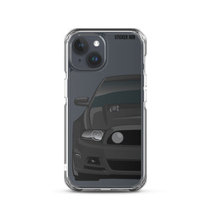 Black 13-14 Mustang 5.0 - iPhone Case