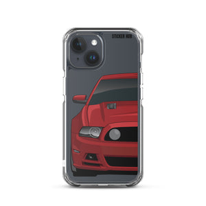 Ruby Red 13-14 Mustang 5.0 - iPhone Case