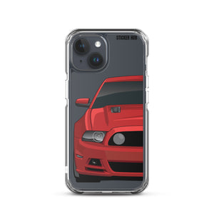 Race Red 13-14 Mustang 5.0 - iPhone Case