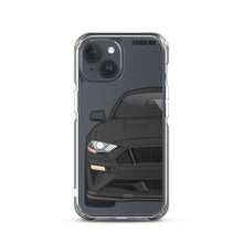 Load image into Gallery viewer, Black 18-21 Mustang 5.0 - iPhone Case