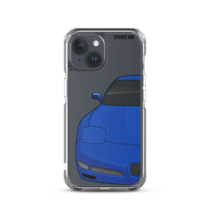 Electron Blue C5 Corvette Z06iPhone Case