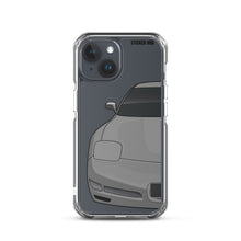 Load image into Gallery viewer, Pewter Gray C5 Corvette Z06 - iPhone Case