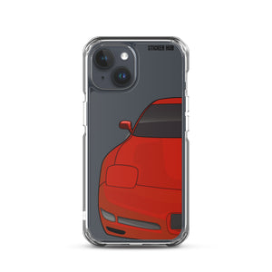 Torch Red C5 Corvette Z06 - iPhone Case