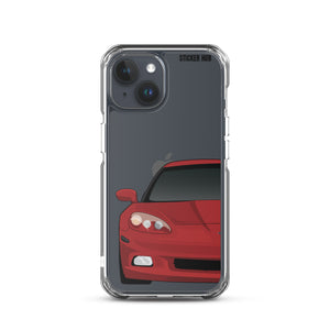 Monterey Red C6 Corvette - iPhone Case