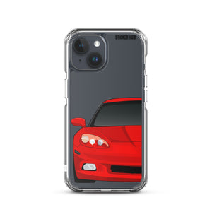 Victory Red C6 Corvette - iPhone Case