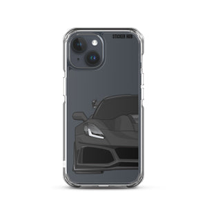 Black C7 Corvette Zr1 - iPhone Case