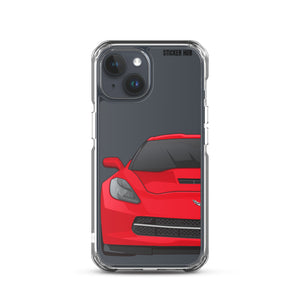 Torch Red C7 Corvette Stingray - iPhone Case