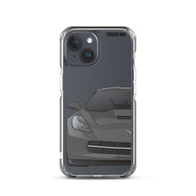 Load image into Gallery viewer, Gray C7 Corvette Stingray - iPhone Case