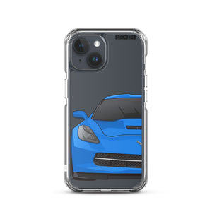 Laguna Blue C7 Corvette Stingray - iPhone Case