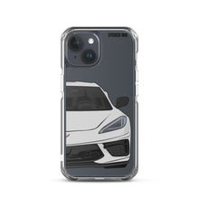 Load image into Gallery viewer, Ceramic Matrix Gray C8 Corvette - iPhone Case