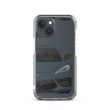 Load image into Gallery viewer, Shadow Gray C8 Corvette - iPhone Case