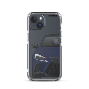 Nightfall Blue Lexus IS300 - iPhone Case