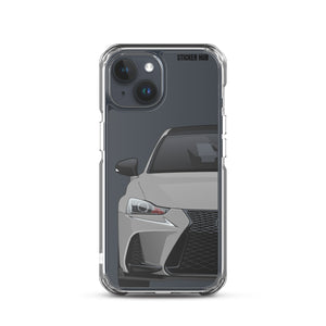 Silver Lexus IS300 - iPhone Case