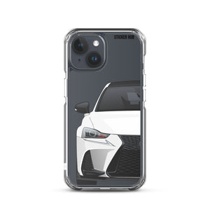 White Lexus IS300 - iPhone Case