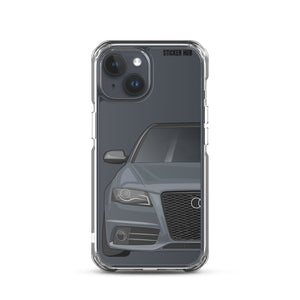 Meteor Gray B8 Audi S4 - iPhone Case