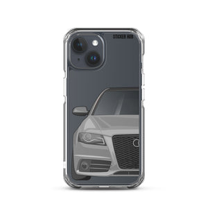 Quartz Gray B8 Audi S4 - iPhone Case