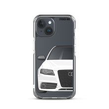 Load image into Gallery viewer, White B8 Audi S4 - iPhone Case