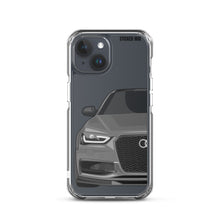 Load image into Gallery viewer, Monsoon Gray B8.5 Audi S4 - iPhone Case