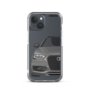 Monsoon Gray B8.5 Audi S4 - iPhone Case