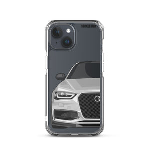 Silver B8.5 Audi S4 - iPhone Case