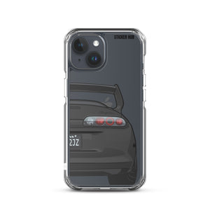 Black Toyota Supra - iPhone Case