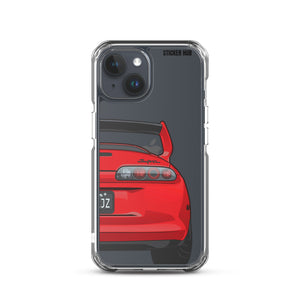 Red Toyota Supra - iPhone Case